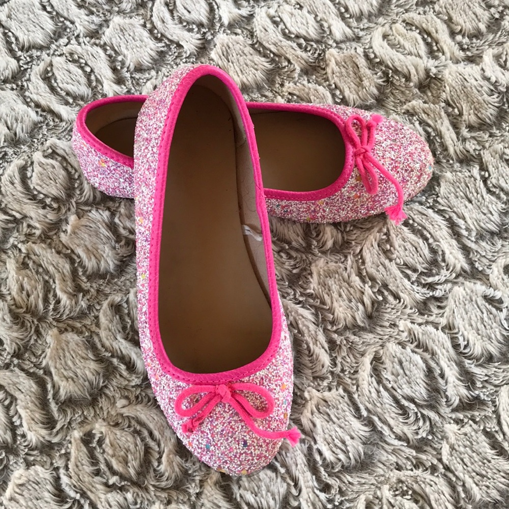 Youth sparkly flats